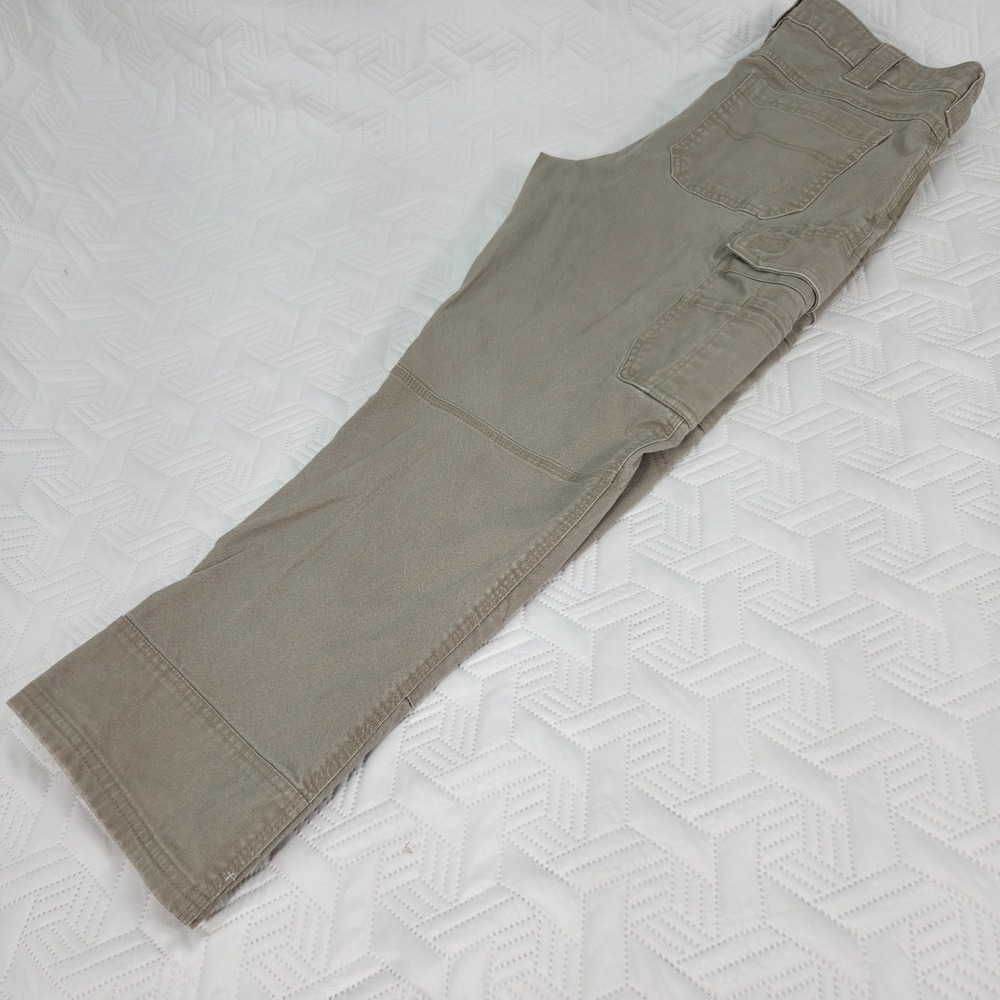 Noble Outfitters Pants Hammer Drill Canvas Cargo Mens 36x30 Khaki FullFlexx HD - Picture 5 of 11